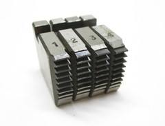 Ridgid 66220 12R 1-1/4 inch BSPP Dies