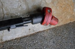RIDGID 141 RECEDING PIPE THREADER 2 1/2 TO 4&Prime;, JAM PROOF, W,TELESCOPE DRIVE
