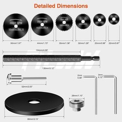 Inside Pipe Cutter for PVC Pipe, Cutter Tool Set with Scale &ndash; Adjustable Depth G