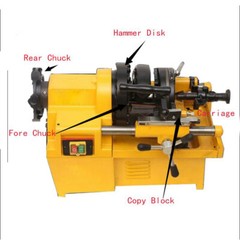 Electric PipeThreader Machine Threading Cutter Automatical Machinery (1/2&Prime; &ndash; 2&Prime;)
