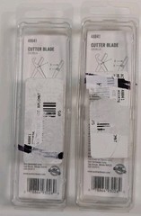 Lot Of 2 Cutter Blade&nbsp; 4&Prime; Steel Blade Installation Punch wood projects Ace 48841