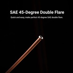 3/16 Inch Double Flaring Tool for Brake Lines 45 Degree SAE Compact Design