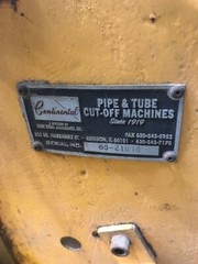 CONTINENTAL 6A 7-1/2&Prime; PIPE CUT-OFF MACHINE
