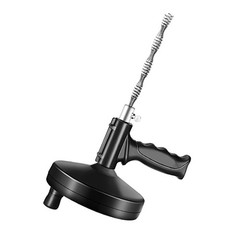 33 Ft Drain Flexible Auger Plumbing Pipe Snake Clog Remover for Kitchen Bathroom