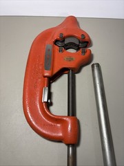 Ridgid 44-S Four Wheel Pipe Cutter 2 1/2&Prime; to 4&Prime; Made in USA Excellent Condition