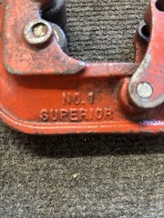 Lot of 2 Ridgid Pipe Cutters No.134 No.1 1/8 to 1-1/4 1-1/8 to 4-1/2
