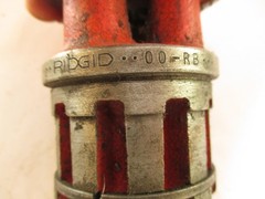 Ridgid 00-R-B / 00-RB, 3/8&Prime; Ratchet Bolt Threader Die Head