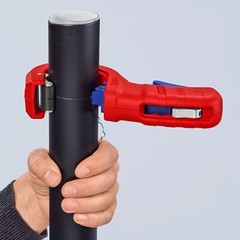 Knipex DP50 Plastic Drain Pipe Cutter 8&Prime; 90 23 01 BKA