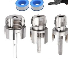 Premium Carbon Steel Dual-Function Internal & External Pipe Threader Kit