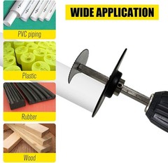 Inside Pipe Cutter for PVC Pipe, Cutter Tool Set with Scale &ndash; Adjustable Depth