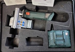 Plasson 4_4200_026 Battery Powered Saddle Peeler, Charger, Case &ndash; READ!