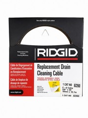 RIDGID C-6 Inner Core Drain Cleaning Cable 3/8 in x 35 ft MPN 62260