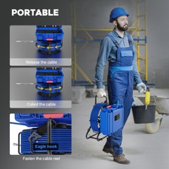 MAOTEWANG Sewer Camera Pipe Inspection Camera Meter Counter 9in 1080p Screen 30m
