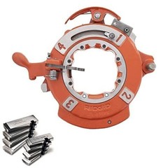 RIDGID 47750 Threading Machine Alloy NPT Pipe Dies 1&Prime; to 2&Prime; Universal Die Heads