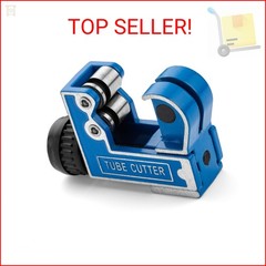 Loreso Copper Pipe Tubing Cutter &ndash; Mini Tube Cutter Tool for 1/8&Prime; 1/4&Prime; 1/2&Prime; to 1