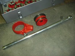 New RIDGID 12R MANUAL RATCHET PIPE THREADER SET 1/8&Prime; TO 2&Prime;