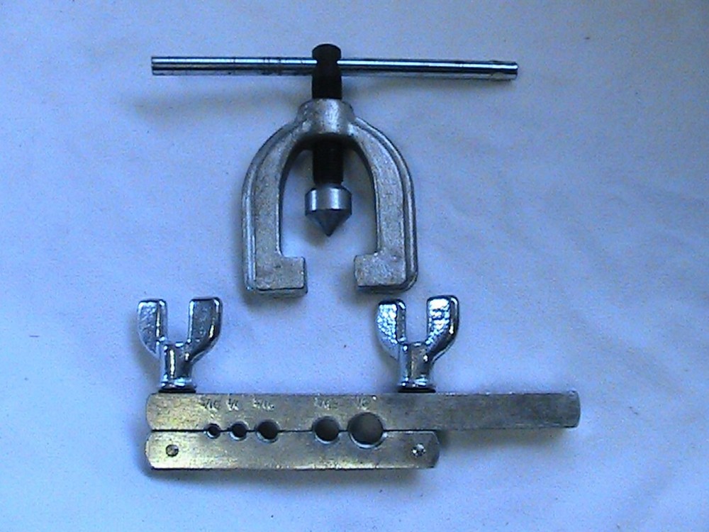 1 NEW MAC TOOL FLARING TOOL 5 HOLE FLARING BAR FT158-6 AND FLARING ANVIL FT158-7