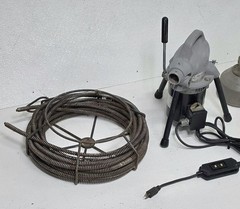 RIDGID K-50 Sectional Drain Cleaning Machine 110V w/ Accessories #2