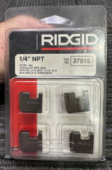 Ridgid 37815 Manual Threading Pipe & Bolt Dies 1/4&Prime; NPT