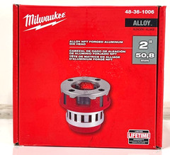 Milwaukee 48-36-1006 2&Prime; ALLOY NPT Forged Aluminum Die Head