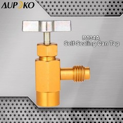 R134A Self-Sealing Can Tap with Right Hand Thread, R134A Valve Tool Bottle