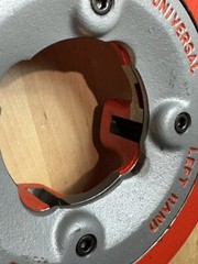 RIDGID E-660 DIE HEAD 1/8&Prime;- 2&Prime; Pipe Bolt Threader Die Head Without Dies