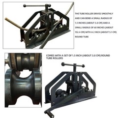 Manual Pipe and Tube Bending Machine Multiple Steel Pipe Bender Flat Steel TR-60