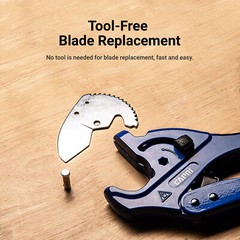 Capri Tools 1-5/8 in. Ratcheting Pipe Cutter