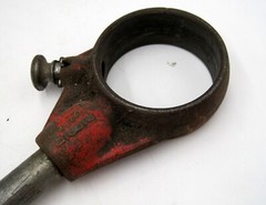 Ridgid D286 12-R Ratcheting Manual Pipe Threader 24&Prime; Handle 12R
