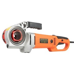 Handheld Electric Pipe Threader Threading Machine + 6 Pipe Cutter 1/2&Prime; &ndash; 2&Prime; inch