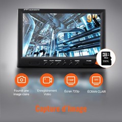 50m 9in 512Hz Inspection Camera IP68 12LED DVR 16GB SD Sewer Tool