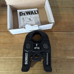 DEWALT DCE202100 1&Prime; STANDARD IPS PRESS JAW TOOL FOR PRESSING CARBON STEEL PIPE