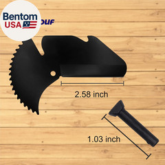 30093 Ratcheting Plastic Pipe and Tubing Cutter Blade RC-2375 Fits for RIDGID Tu