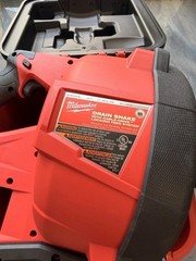 Milwaukee M18 Fuel Drain Snake w/ Cable-Drive + Case Battery & Charger 2772A-21