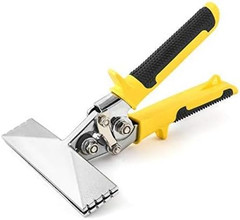 Sheet Metal Hand Seamer 6in Straight Jaw Bender Manual Plier Tool Comfort Grip