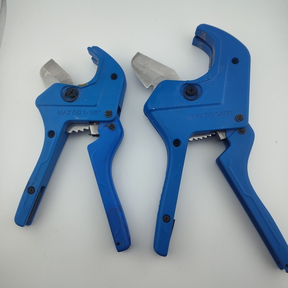 kobalt PVC cutters 2-3/8&Prime; and 1-5/8&Prime; pre owned