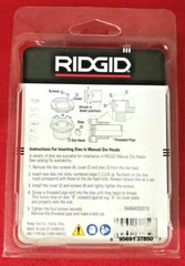 2&Prime;-11 1/2 NPT 12R Alloy Pipe Dies Ridgid 37850 0R 00R 11R 111R 30A 31A