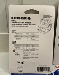 LENOX Tubing Cutter Wheels Set 2 pc 5/8 Inch Replacement CHN 1921697 ( 4-Packs )