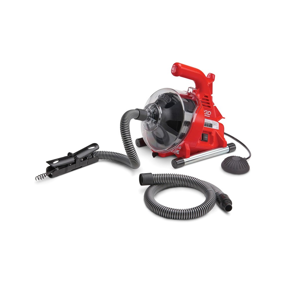 RIDGID 55808 PowerClear 120-Volt Drain Cleaning Machine Kit for Tubs, Showers&hellip;