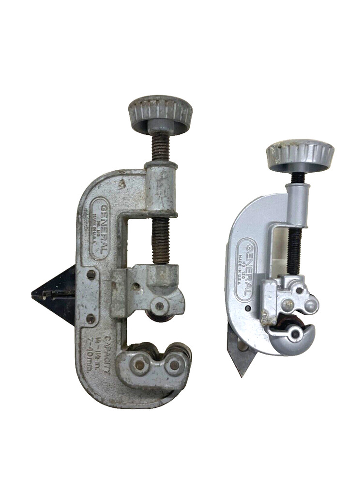 GENERAL TOOLS TUBING CUTTERS, No. 120 & 125, USA