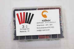 300 PCS 3:1 Ratio Heat Shrink Tubing Kit, 5 Sizes (Diameter): 1/8, 1/4, 3/16,&hellip;