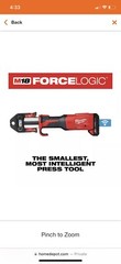 Milwaukee M18 2922-22 18-Volt Lith-Ion 6-Jaws Includ with 1/2in &ndash; 2in w/ONE KEY