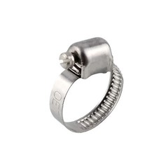 Mini hose clamp R + S type 180 stainless steel V2A band width 5 mm