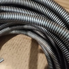 Husky 1/2 in. x 50 ft. Heavy‑Duty Manual Drain Auger for Clogged 1002494611 USED