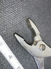 Snap On #47 Vacuum Grip Pliers Chrome small engraving