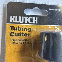 Klutch Tubing Cutter 1/8in to 1 1/8in Item No 39943