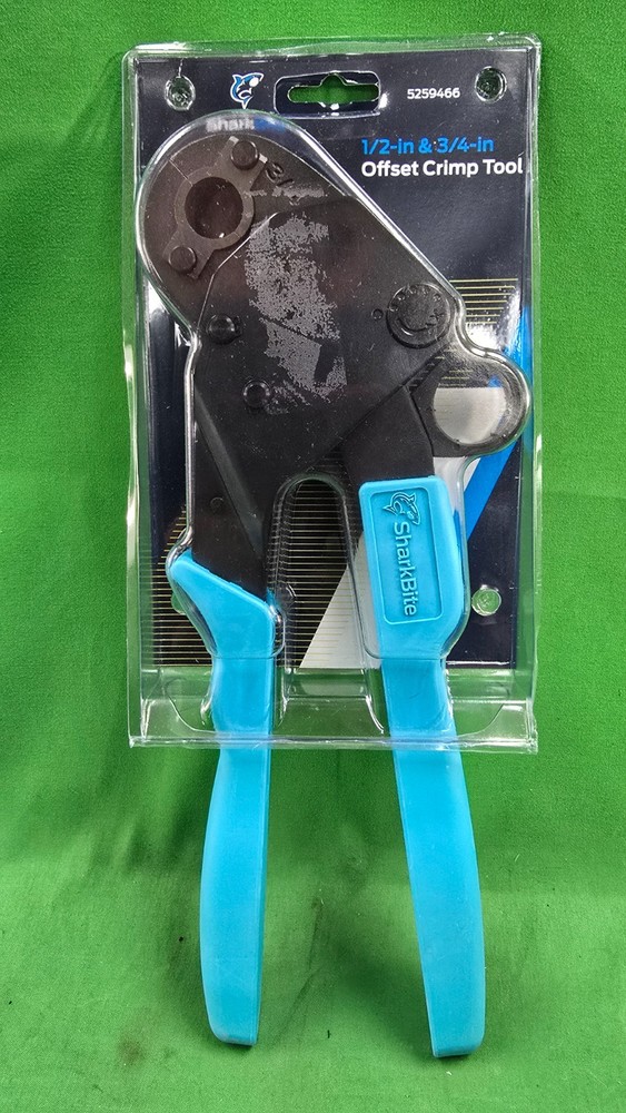 SharkBite 5259466 1/2-in & 3/4-in Offset Crimp Tool NEW (D5)