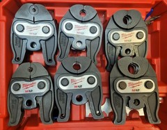 Milwaukee M12 Copper Press Tool 2473-20 Kit w/ 49-16-2461M Kit