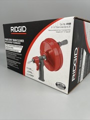 Ridgid 41408 Power Spin AUTOFEED Drain Cleaner Auger 25 ft. Drill/Manual
