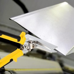 Hand Seamer 6 Inch Straight Jaw Sheet Metal Bender Plier Non Slip Tool